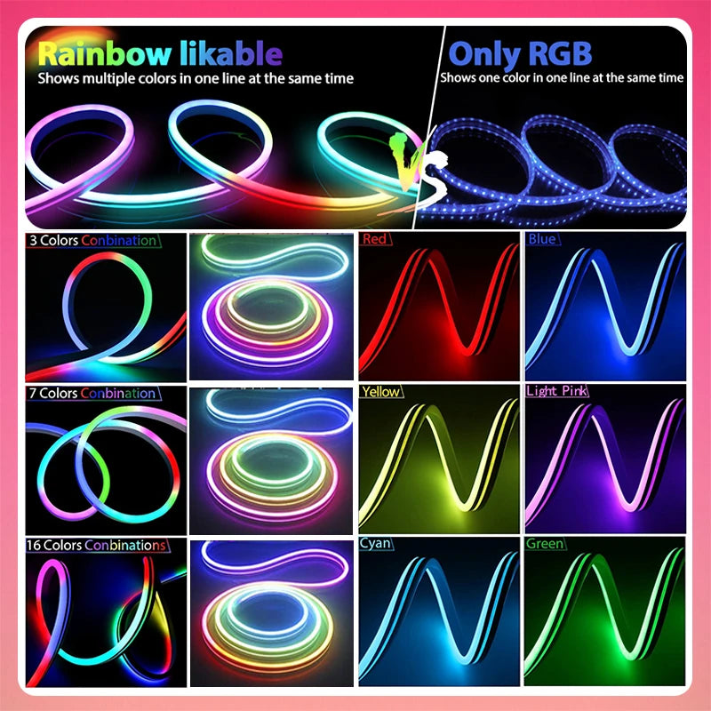 Kamodo™ Dynamische RGBIC Neon LedStrip
