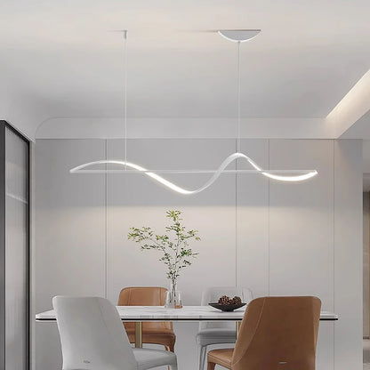 Kamodo™ Moderne LED Hanglamp – Dimbare Plafondlamp met Afstandsbediening voor Woonkamer, Eetkamer & Kantoor