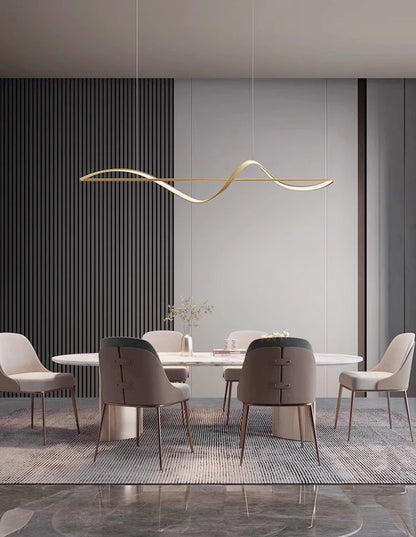 Kamodo™ Moderne LED Hanglamp – Dimbare Plafondlamp met Afstandsbediening voor Woonkamer, Eetkamer & Kantoor