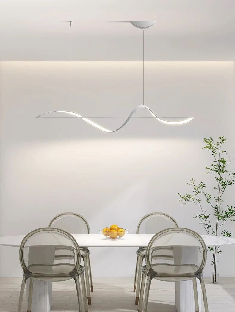 Kamodo™ Moderne LED Hanglamp – Dimbare Plafondlamp met Afstandsbediening voor Woonkamer, Eetkamer & Kantoor