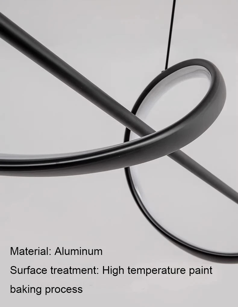 Kamodo™ Moderne LED Hanglamp – Dimbare Plafondlamp met Afstandsbediening voor Woonkamer, Eetkamer & Kantoor
