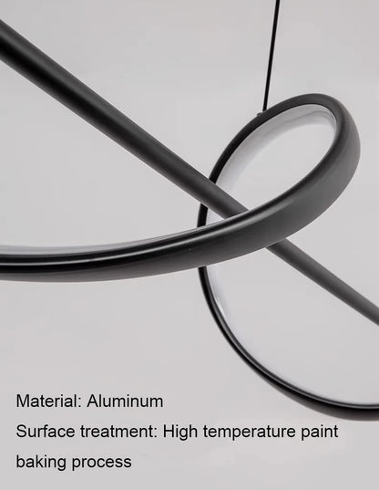 Kamodo™ Moderne LED Hanglamp – Dimbare Plafondlamp met Afstandsbediening voor Woonkamer, Eetkamer & Kantoor