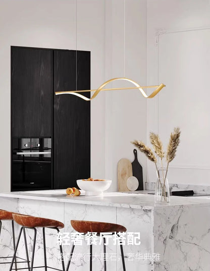 Kamodo™ Moderne LED Hanglamp – Dimbare Plafondlamp met Afstandsbediening voor Woonkamer, Eetkamer & Kantoor