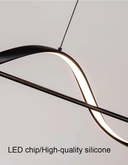 Kamodo™ Moderne LED Hanglamp – Dimbare Plafondlamp met Afstandsbediening voor Woonkamer, Eetkamer & Kantoor