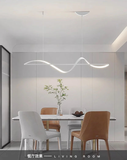 Kamodo™ Moderne LED Hanglamp – Dimbare Plafondlamp met Afstandsbediening voor Woonkamer, Eetkamer & Kantoor